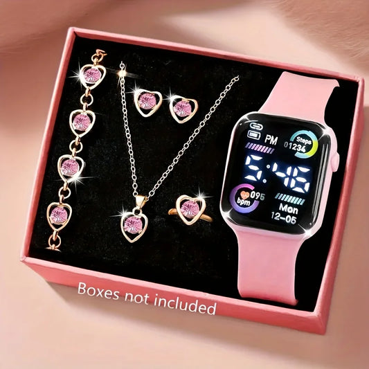 The Leytonstone Charm Watch & Jewellery Set