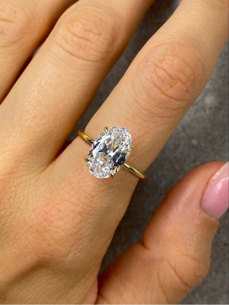 The Chingford Sterling Silver Zircon Ring