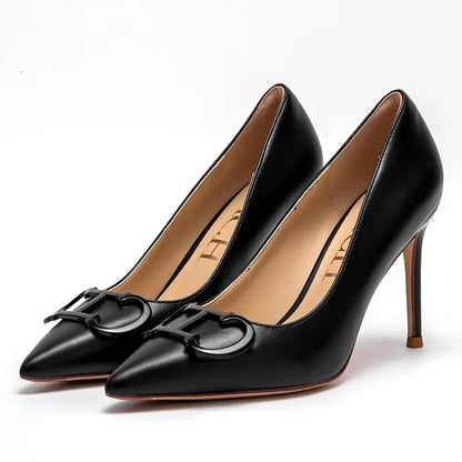 The Ewell Buckle Party Heels