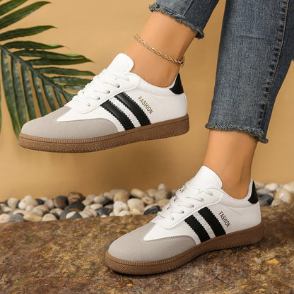 The Hammersmith Round-Toe Flat Trainers