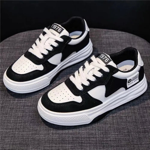 The Carshalton Patchwork Platform Trainers