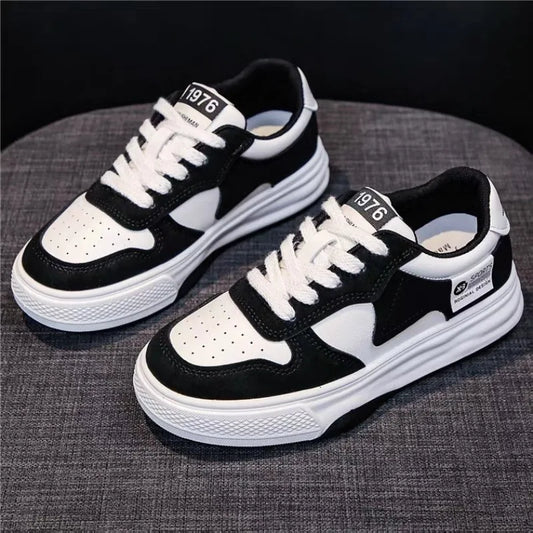 The Carshalton Patchwork Platform Trainers