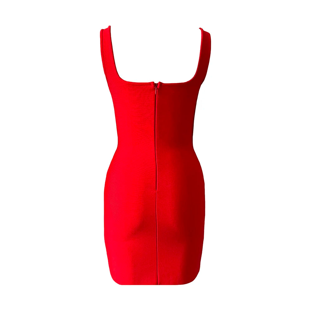 The Belgrave Beaded Bandage Dress