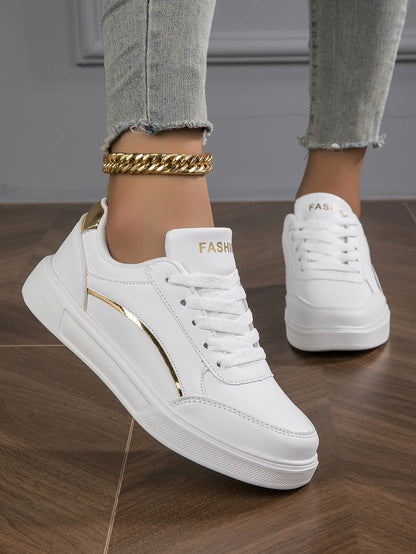 The Dagenham Classic Leather Platform Trainers