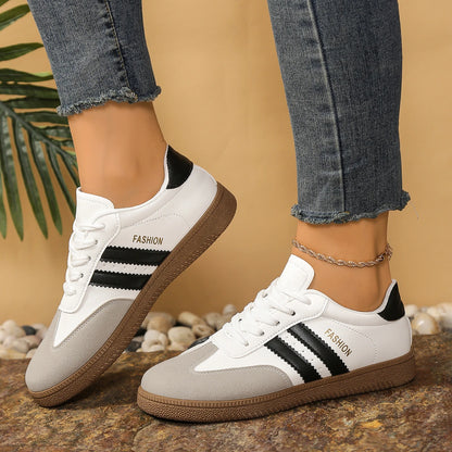 The Hammersmith Round-Toe Flat Trainers
