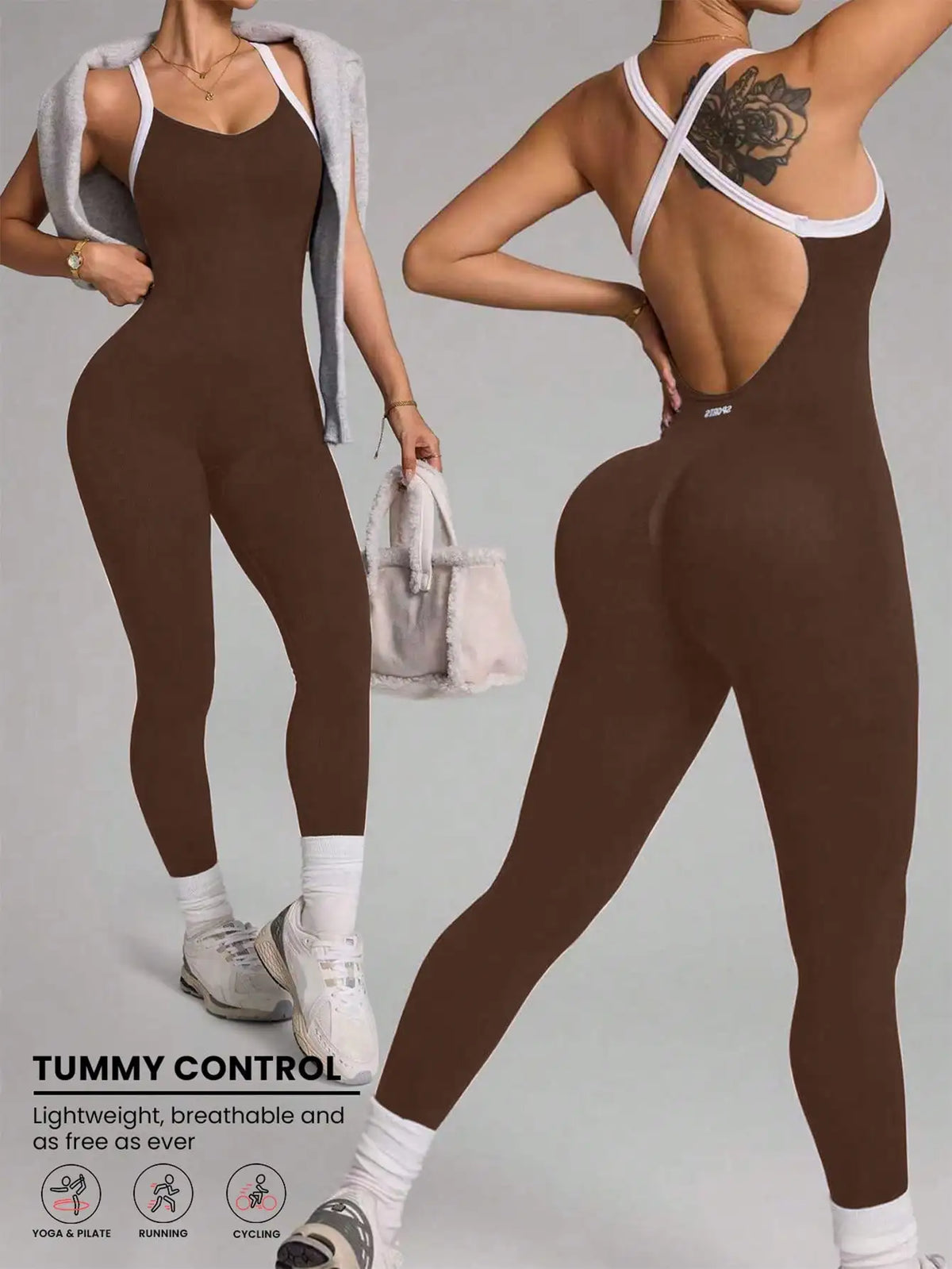 The Spitalfields Seamless Yoga Jumpsuit