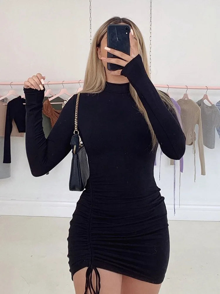 The Camden Turtleneck Bodycon Dress