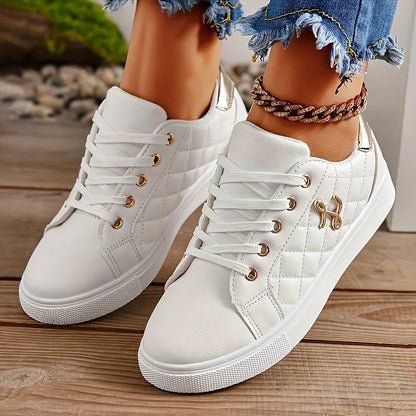 The Mile End Embellished Lace-Up Trainers