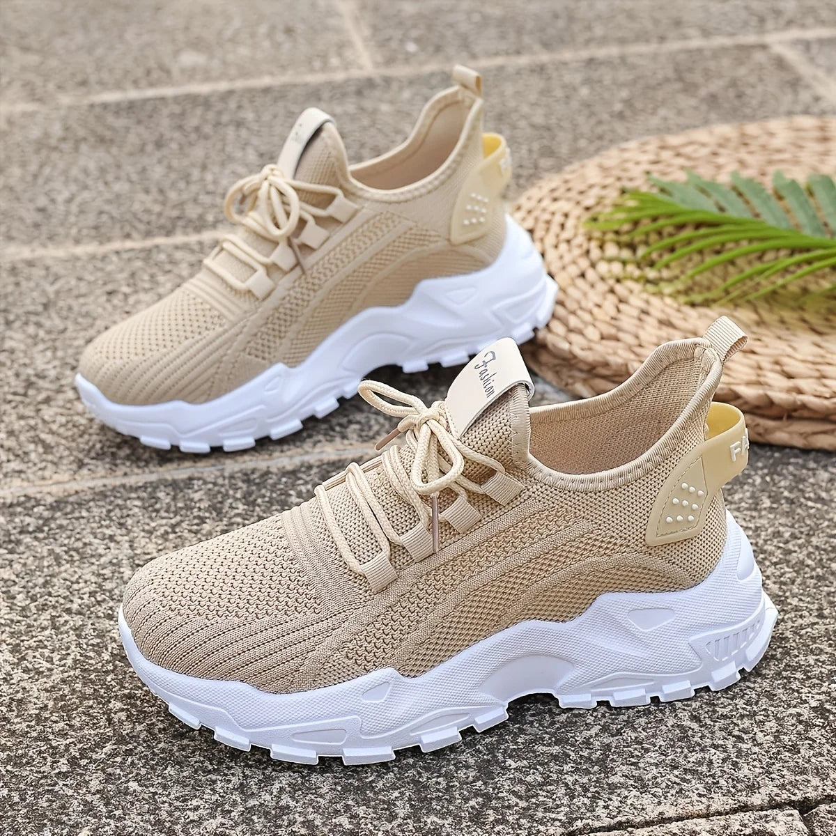 The Whitton Knit Soft-Sole Trainers