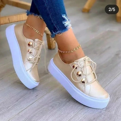 The East Ham Platform Vulcanize Trainers