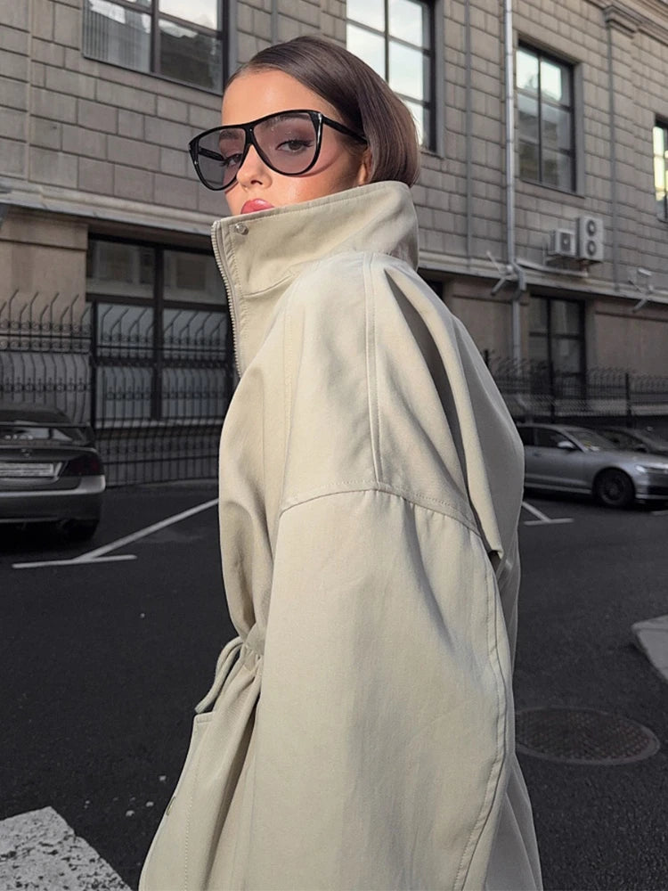 The Kentish Town Lace-Up Trench Jacket