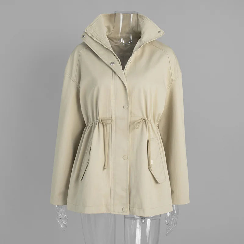 The Kentish Town Lace-Up Trench Jacket