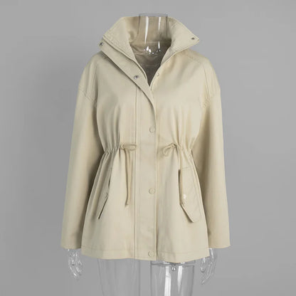 The Kentish Town Lace-Up Trench Jacket