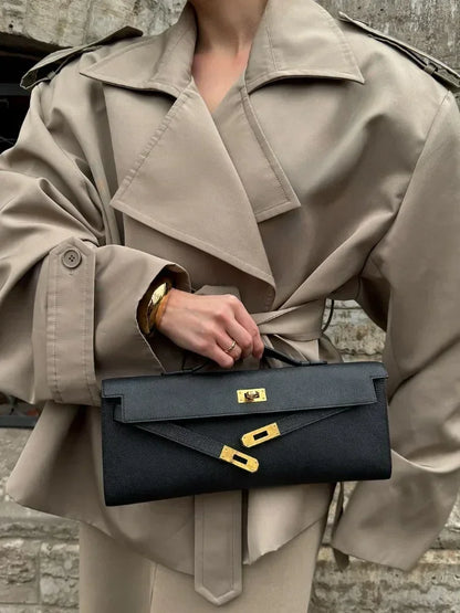 The Honor Oak Lace-Up Trench Coat