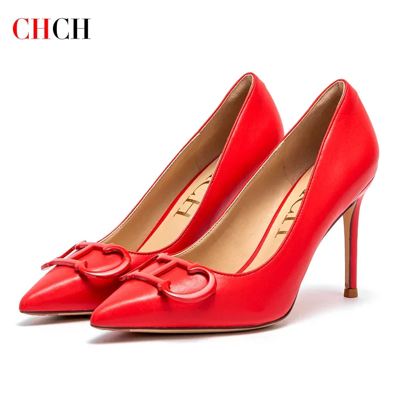 The Ewell Buckle Party Heels