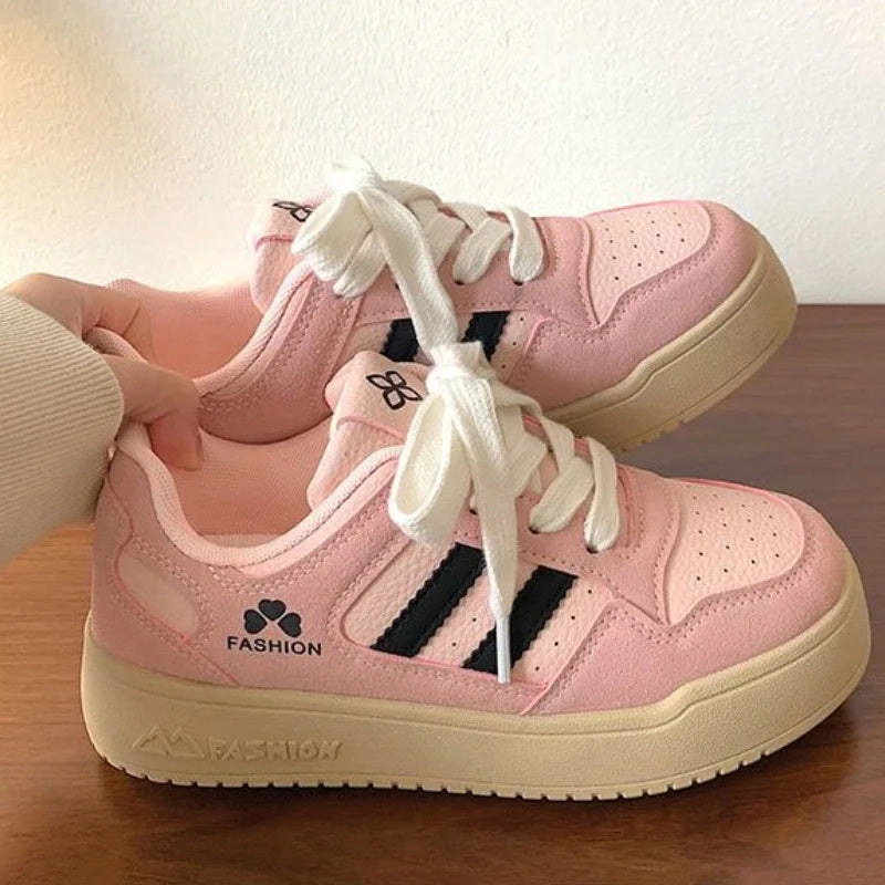The Plaistow Patchwork Flat Trainers