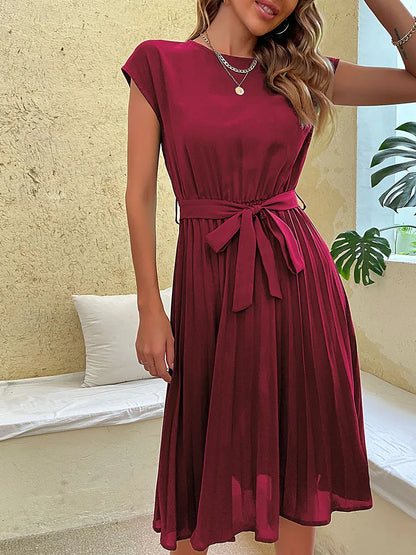 The Holland Park Pleated Tunic Dress