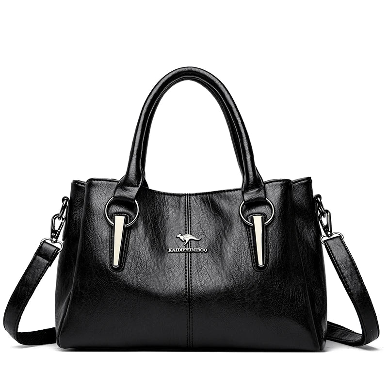 The Putney Leather Crossbody Tote
