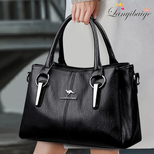 The Putney Leather Crossbody Tote
