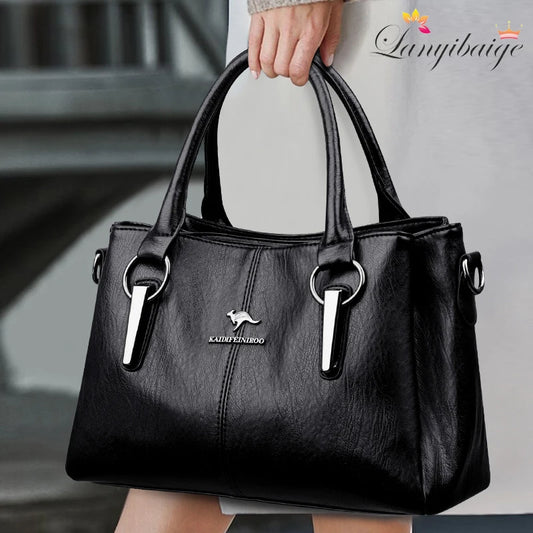 The Putney Leather Crossbody Tote