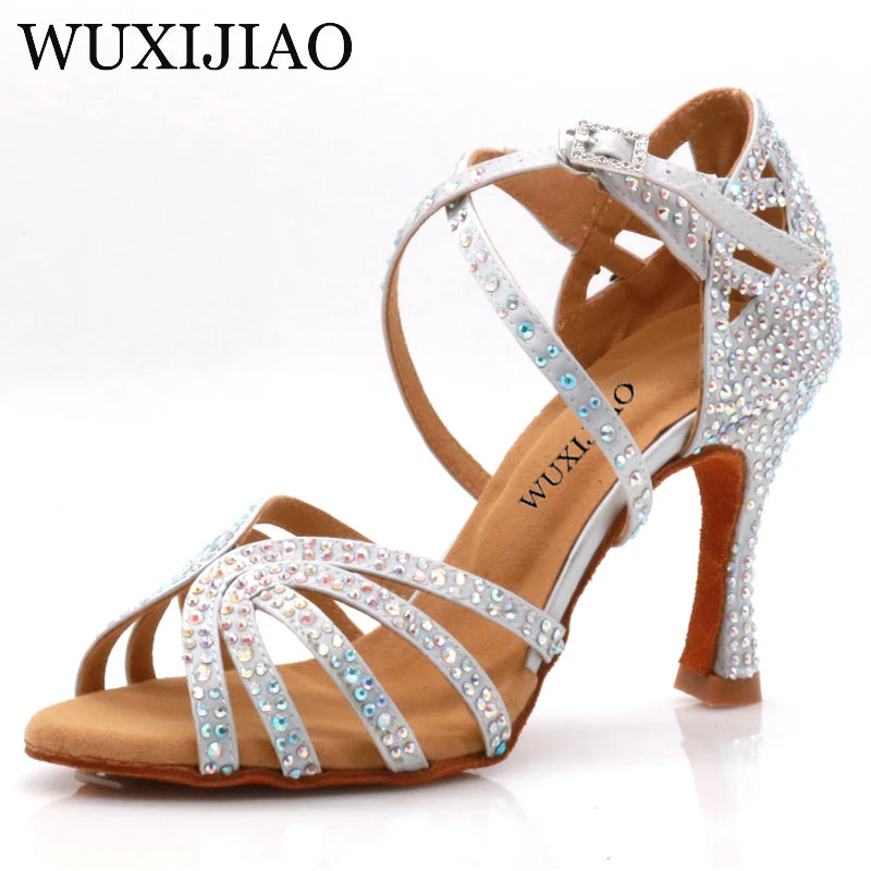 The Gunnersbury Satin Dance Heels