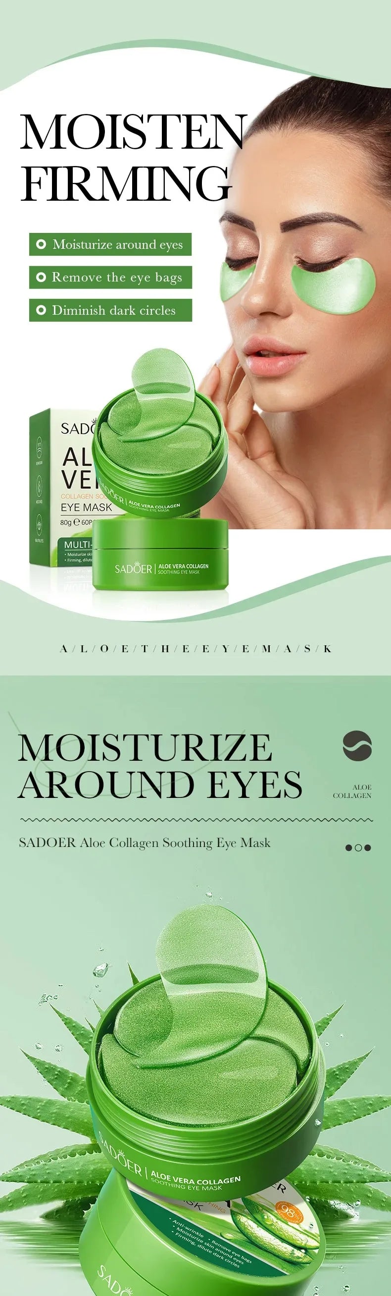 The St John's Wood Collagen Eye Mask Set