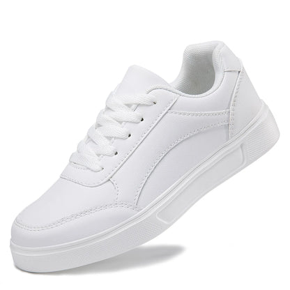 The Dagenham Classic Leather Platform Trainers