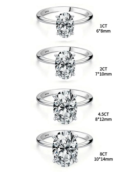 The Chingford Sterling Silver Zircon Ring