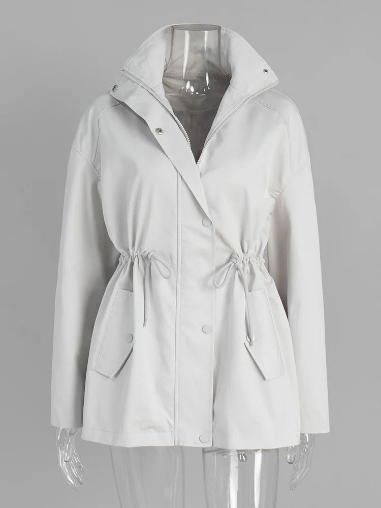 The Kentish Town Lace-Up Trench Jacket
