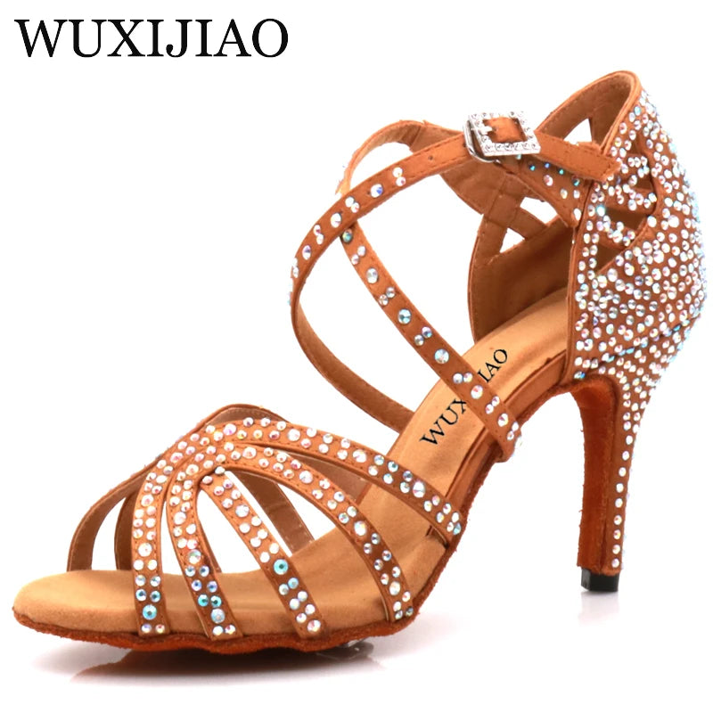 The Gunnersbury Satin Dance Heels
