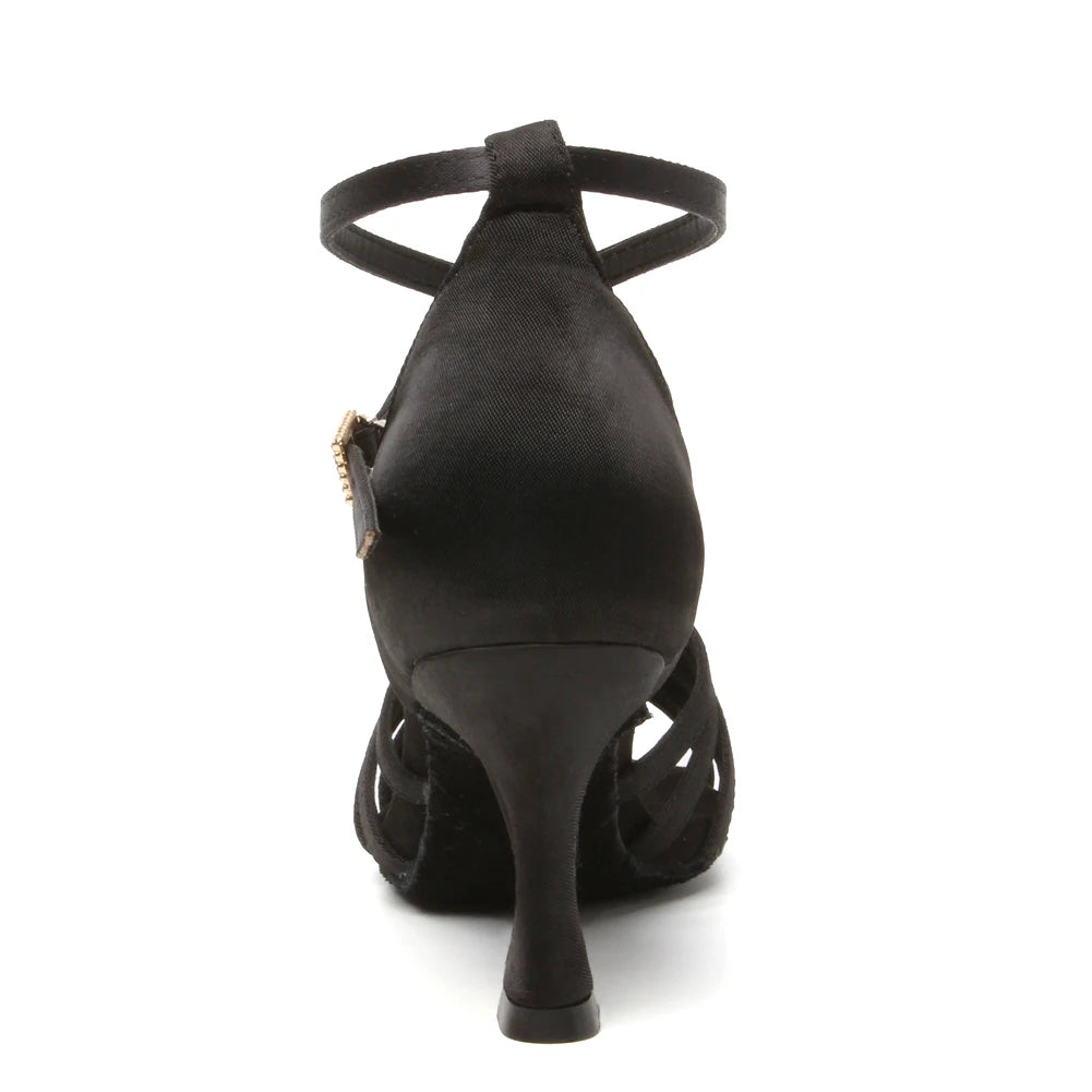 The Oakwood Suede Tango Heels