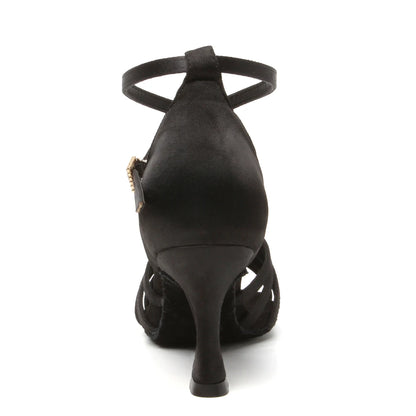 The Oakwood Suede Tango Heels
