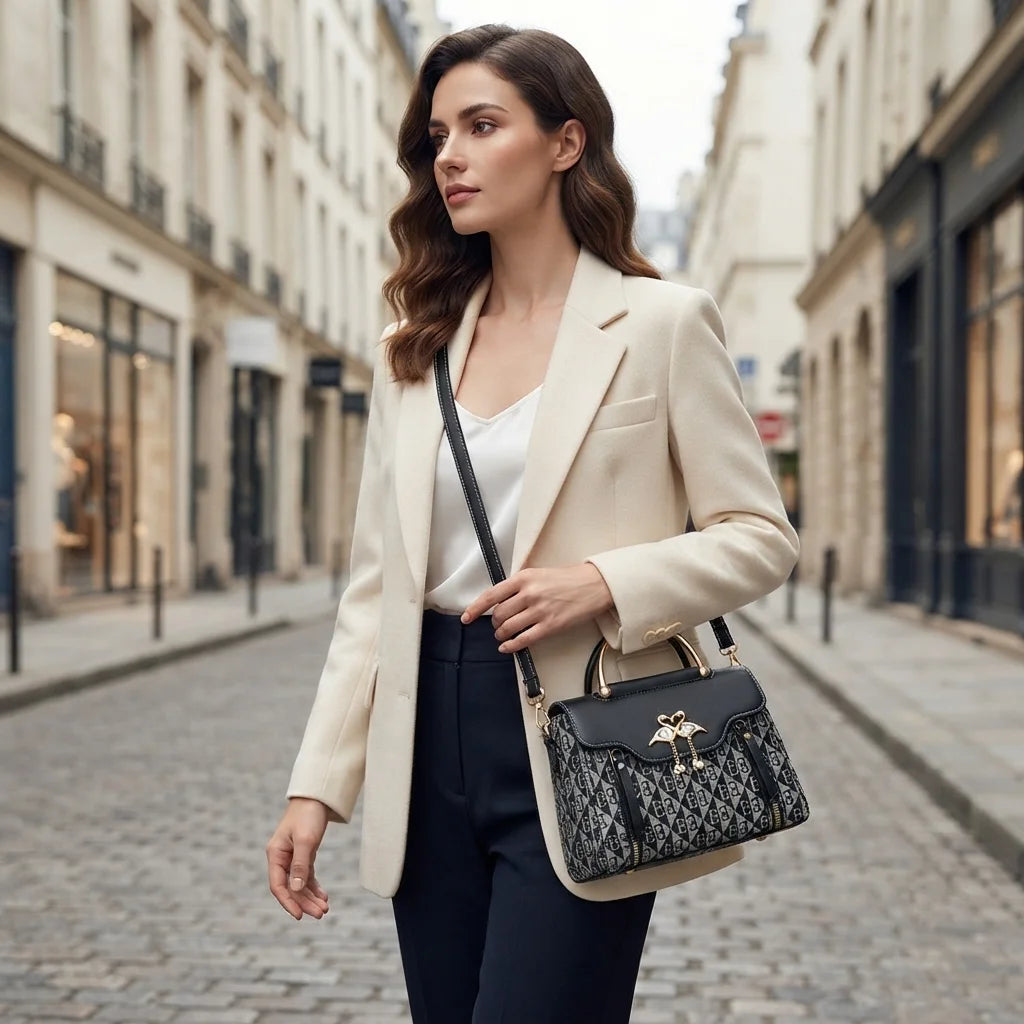 The Dulwich Embossed Crossbody Bag