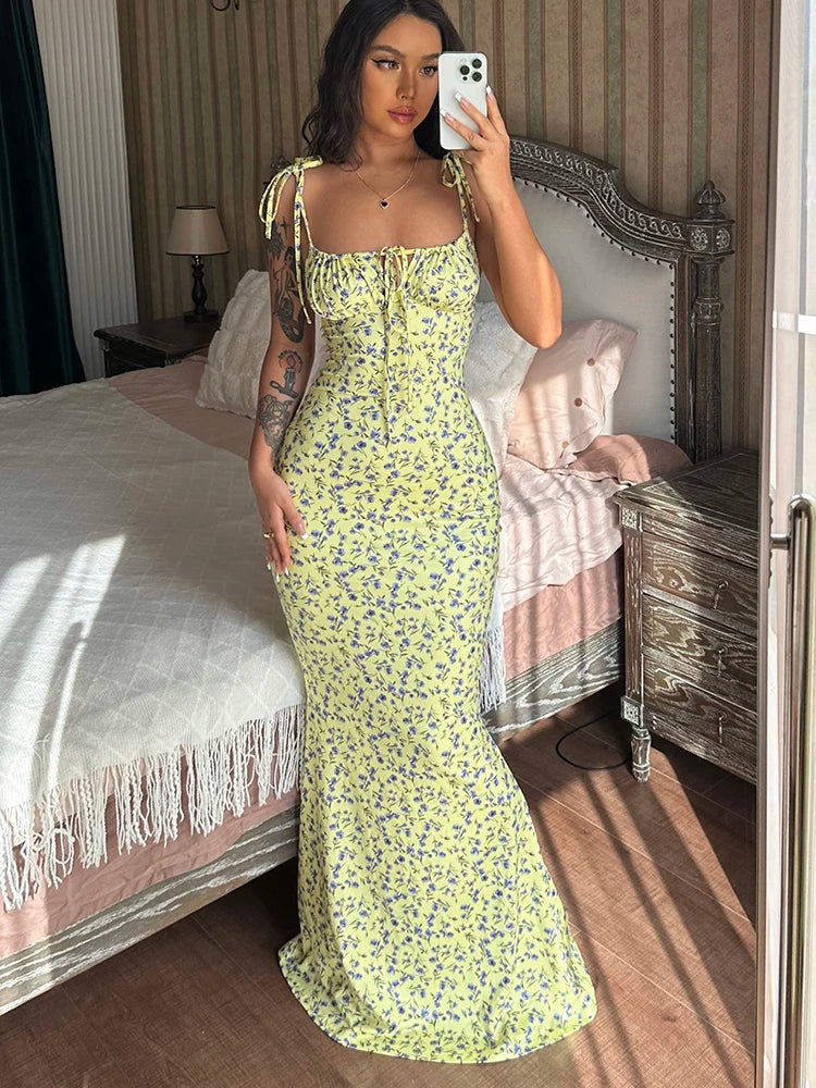 The Kew Floral Maxi Dress