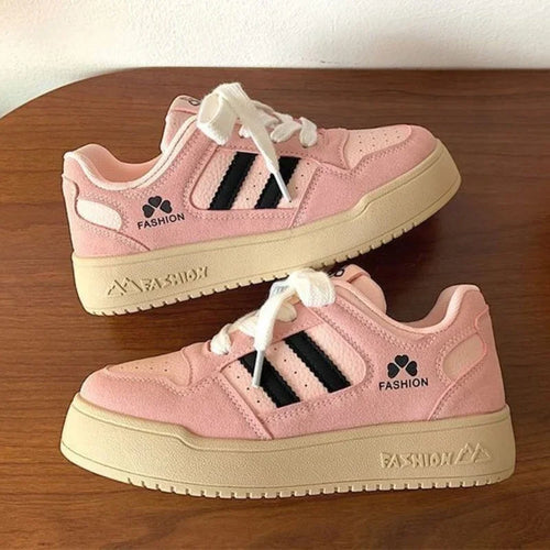 The Plaistow Patchwork Flat Trainers