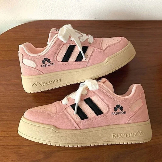 The Plaistow Patchwork Flat Trainers