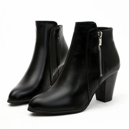 The Petersham Zip-Up Ankle Boots