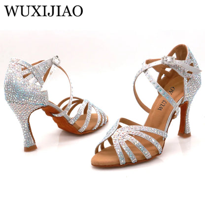 The Gunnersbury Satin Dance Heels