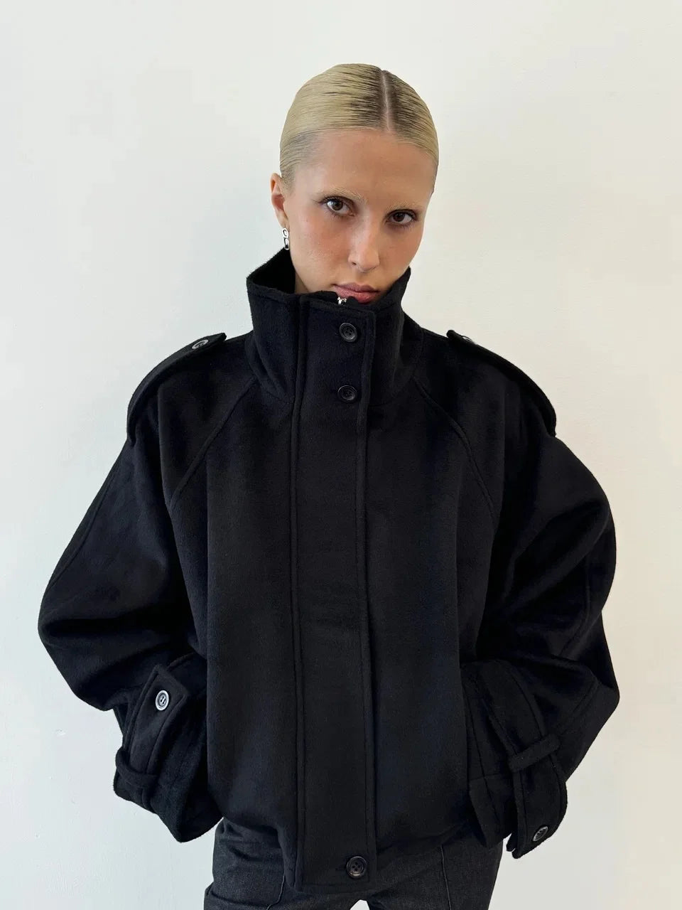 The Maida Vale Double-Breasted Wool Coat