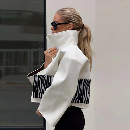 The Kilburn Cinched-Waist Biker Jacket