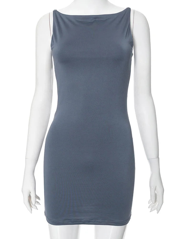 The Peckham Wrap Mini Dress