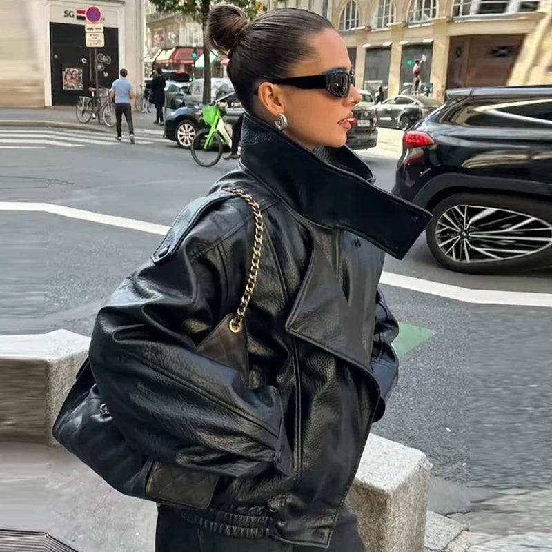 The Catford Cropped Bomber Jacket
