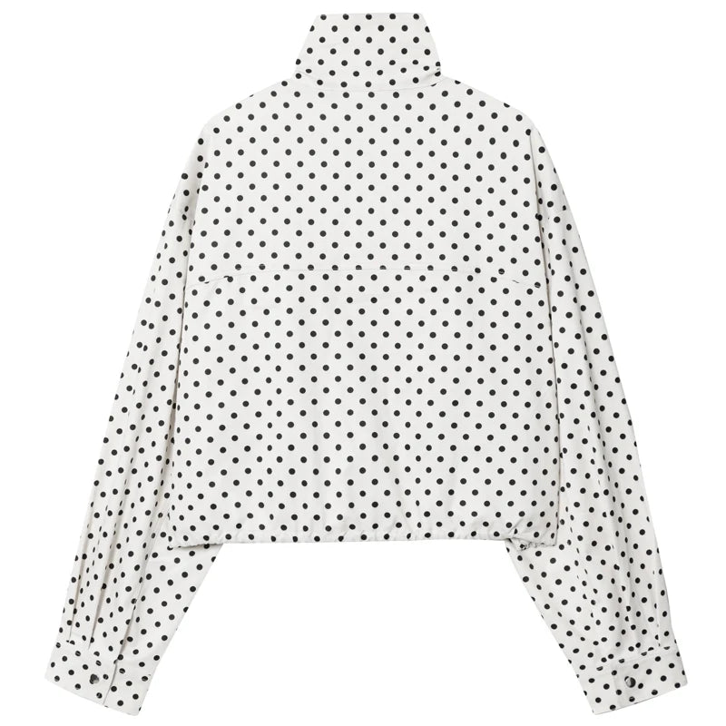 The Plumstead Polka Dot Bomber Jacket