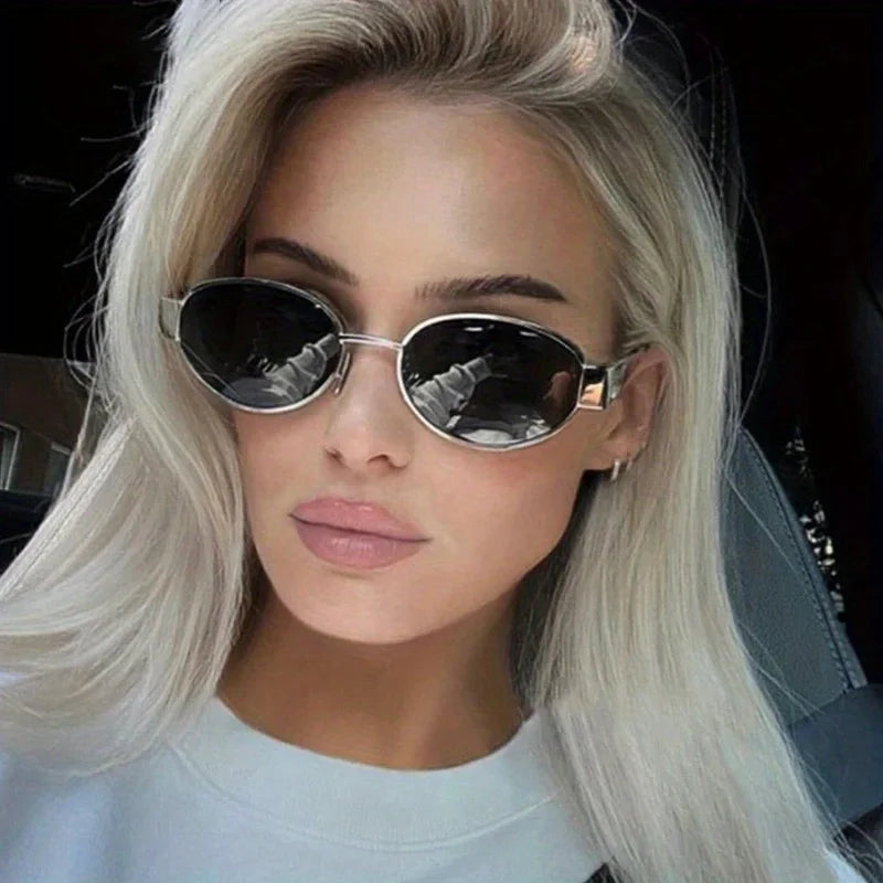 The Sudbury Oval Metal Sunglasses