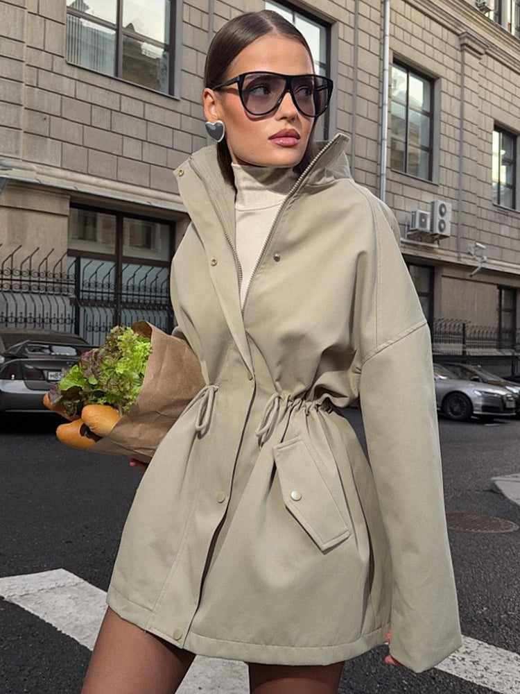 The Kentish Town Lace-Up Trench Jacket