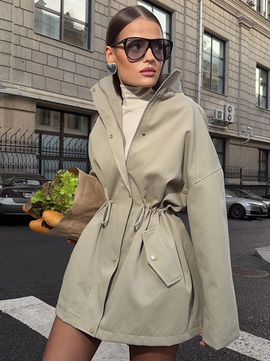 The Kentish Town Lace-Up Trench Jacket