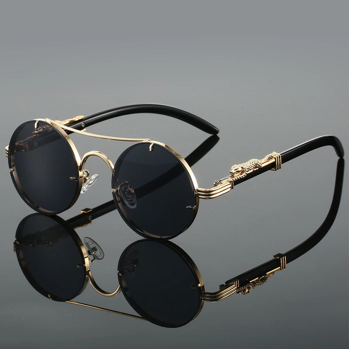 The Northwick Park Round Double-Bridge Sunglasses