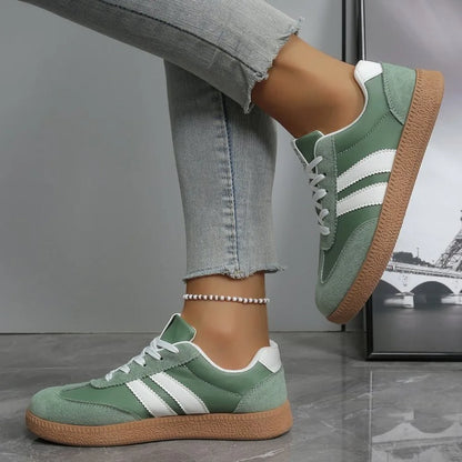 The West Ham Striped Lace-Up Trainers