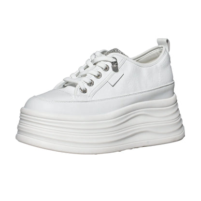 The Motspur Park Hidden-Heel Platform Trainers