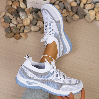 The West Wickham Two-Tone Patchwork Trainers